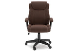 Corbindale Brown/Black Home Office Chair