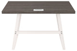 Dorrinson Two-tone 47" Home Office Desk