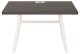 Dorrinson Two-tone 47" Home Office Desk