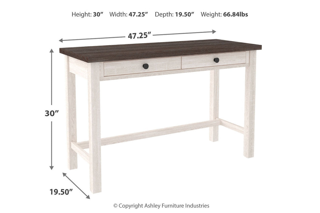 Dorrinson Two-tone 47" Home Office Desk