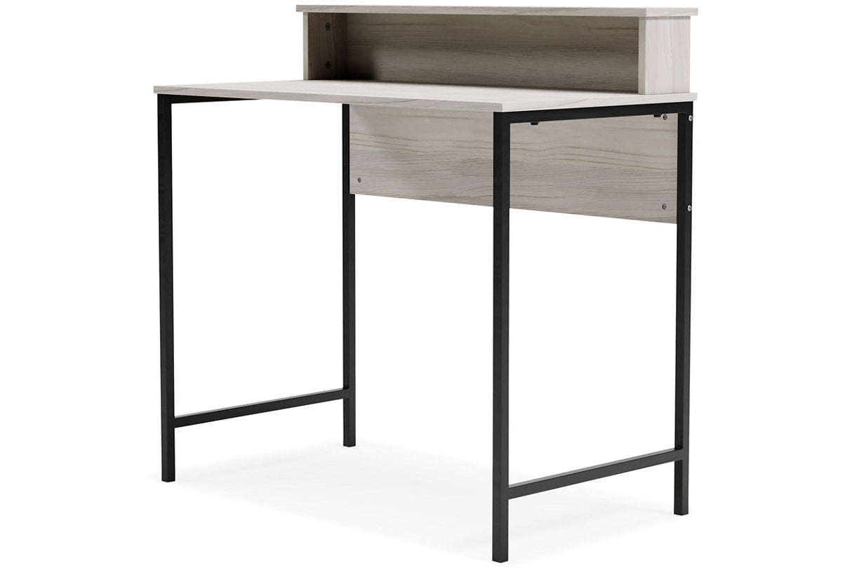 Bayflynn White/Black Home Office Desk