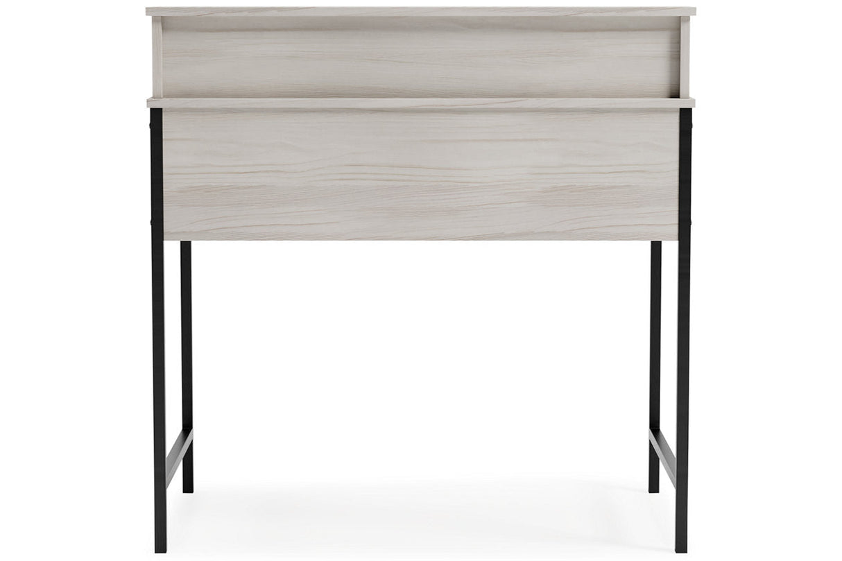 Bayflynn White/Black Home Office Desk