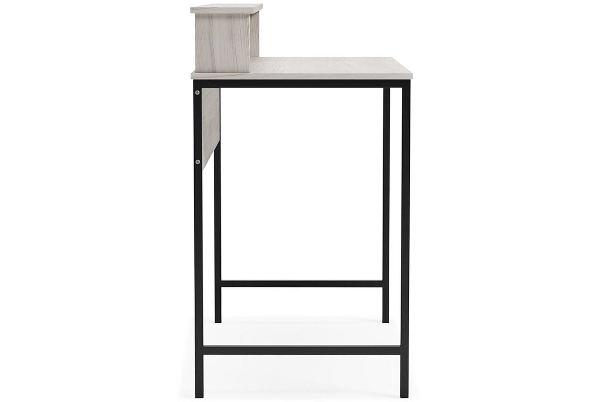 Bayflynn White/Black Home Office Desk