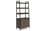 Zendex Dark Brown 72" Bookcase