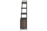 Zendex Dark Brown 72" Bookcase