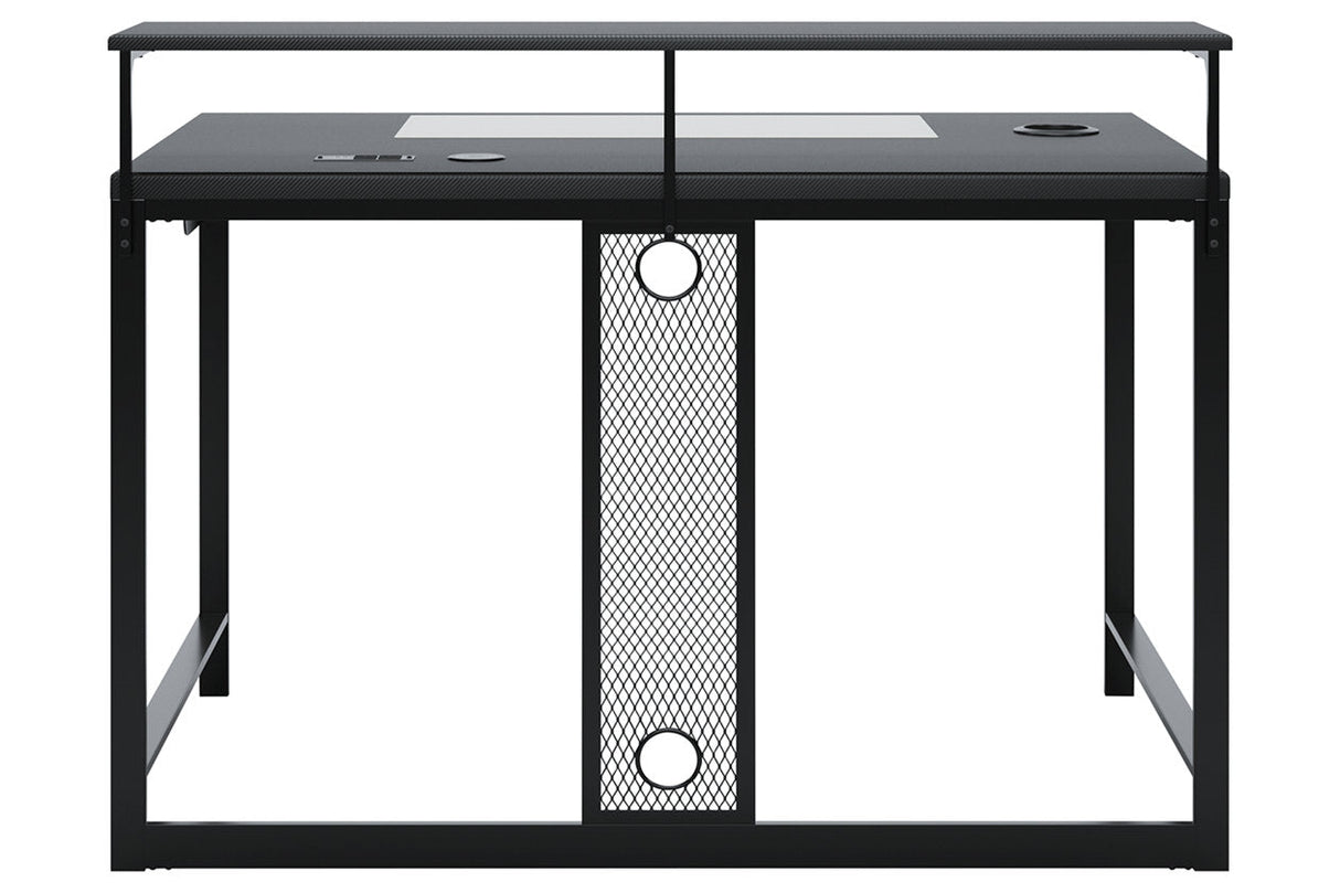 Lynxtyn Black 48" Home Office Desk