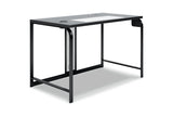 Lynxtyn Black Home Office Desk and Chair