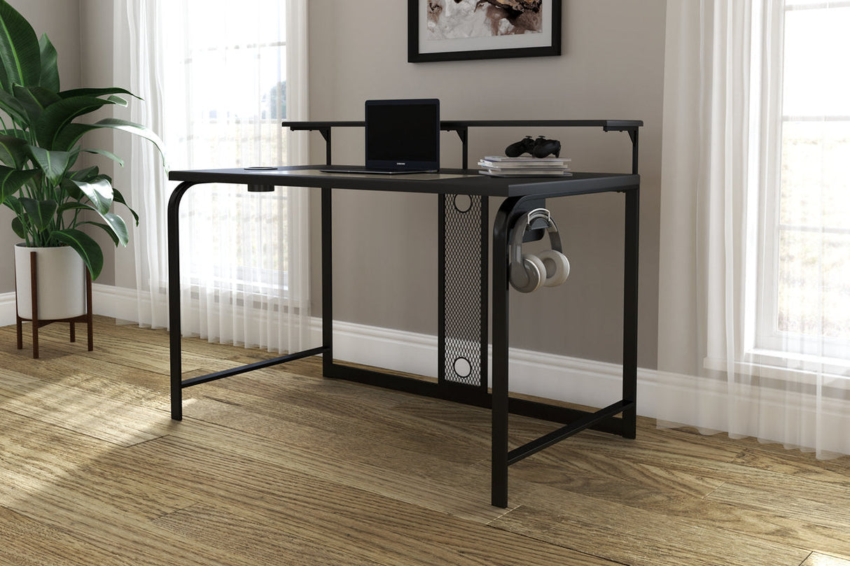 Lynxtyn Black 48" Home Office Desk