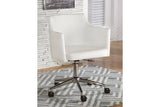 Baraga White Home Office Desk Chair