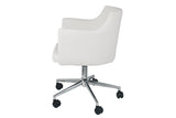 Baraga White Home Office Desk Chair