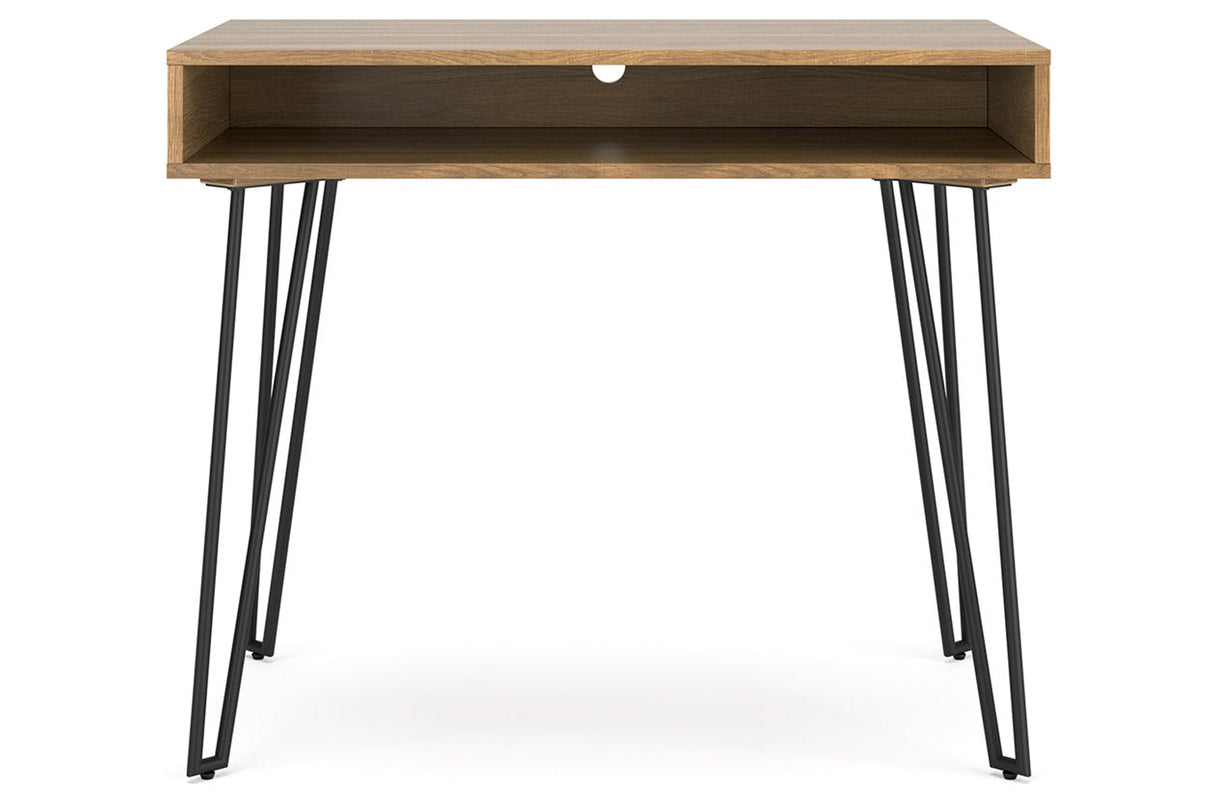 Strumford Brown/Black Home Office Desk