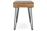 Strumford Brown/Black Home Office Desk