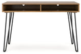 Strumford Brown/Black Home Office Desk