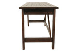 Baldridge Rustic Brown Home Office Desk