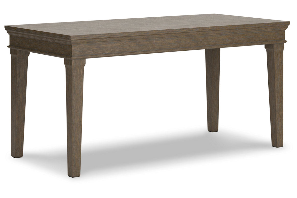 Janismore Weathered Gray 63" Home Office Desk