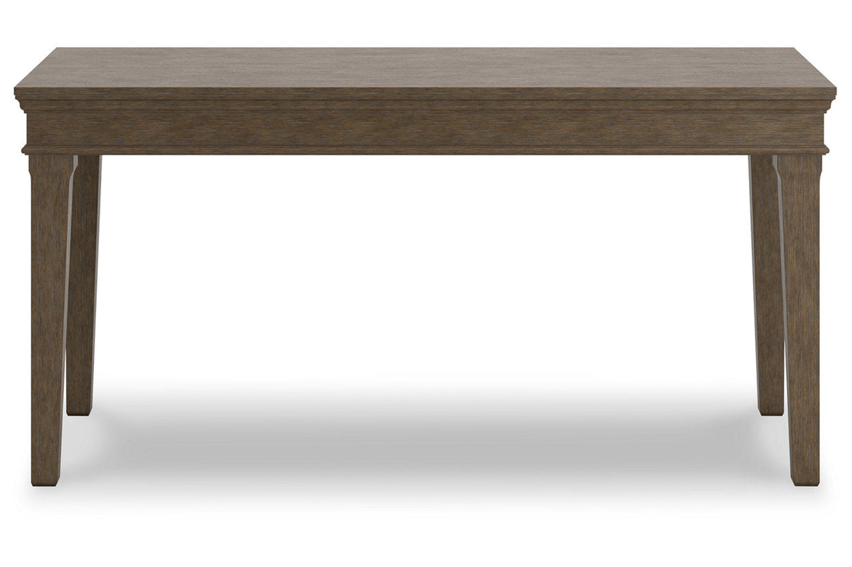 Janismore Weathered Gray 63" Home Office Desk