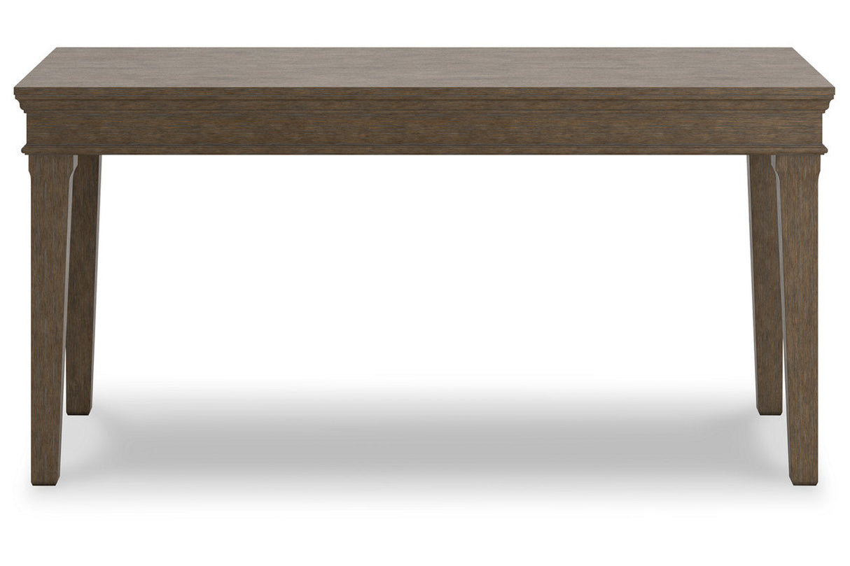 Janismore Weathered Gray 63" Home Office Desk