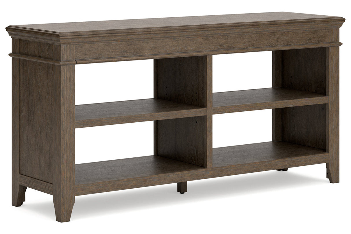 Janismore Weathered Gray Credenza