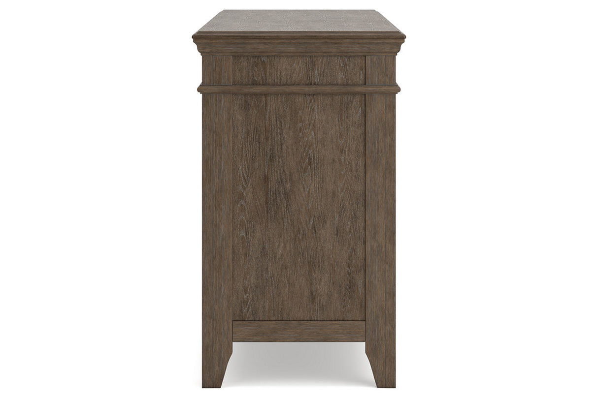 Janismore Weathered Gray Credenza