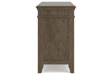 Janismore Weathered Gray Credenza