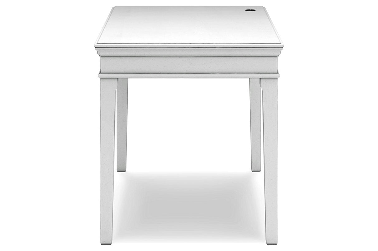 Kanwyn Whitewash Home Office Small Leg Desk