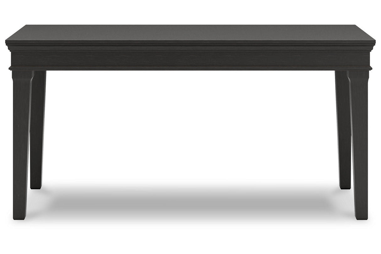 Beckincreek Black Home Office Desk