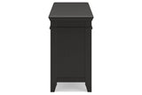 Beckincreek Black Credenza