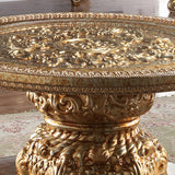 HD-328G Gold Coffee Table by Homey Design at Eve Furniture