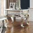 HD-905 Belle Silver/Gold Highlight Side End Table by Homey Design at Eve Furniture