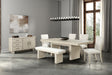 Hagerman Natural Dining Table by Furniture of America at Eve Furniture