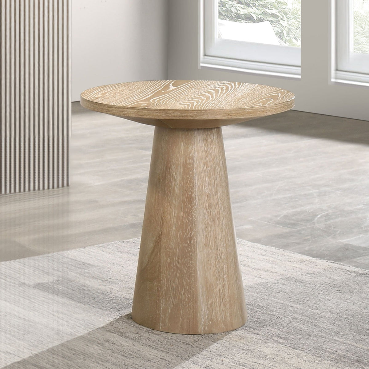 Halewood Oak End Table by Furniture of America at Eve Furniture