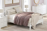 Hallityn White Youth Panel Platform Bedroom Set by Ashley at Eve Furniture
