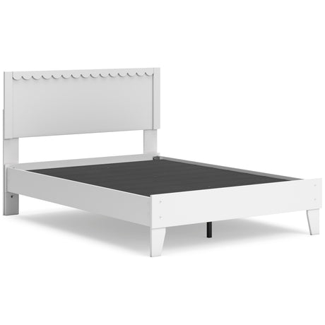 Hallityn White Youth Panel Platform Bedroom Set by Ashley at Eve Furniture