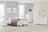 Hallityn White Youth Platform Bedroom Set by Ashley at Eve Furniture