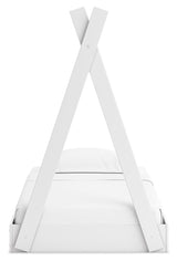 Hallityn White Youth Tent Bedroom Set by Ashley at Eve Furniture