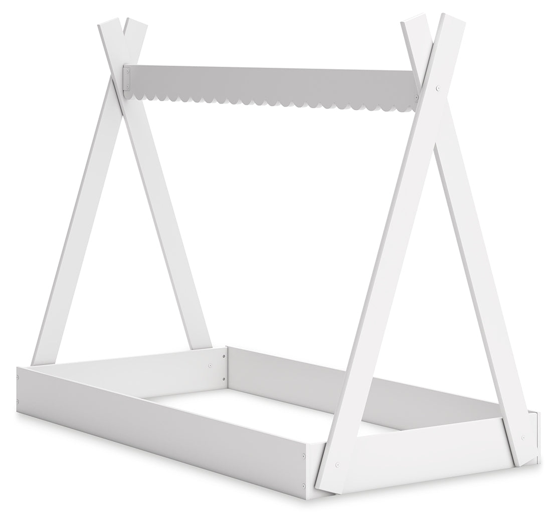 Hallityn White Youth Tent Bedroom Set by Ashley at Eve Furniture