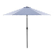 Halo Blue/White/Black Market Umbrella by Furniture of America at Eve Furniture