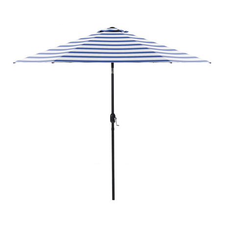 Halo Blue/White/Black Market Umbrella by Furniture of America at Eve Furniture