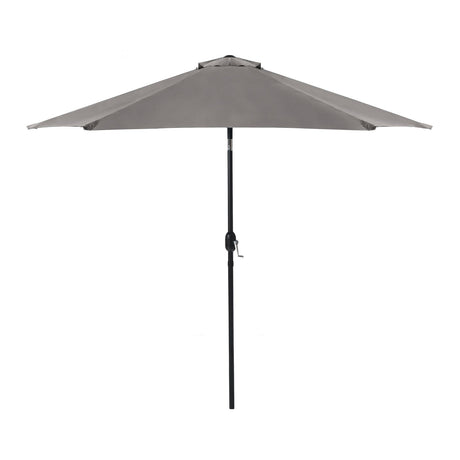 Halo Canvas Stone Round Tilting Umbrella by Furniture of America at Eve Furniture