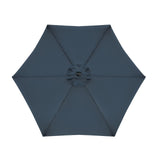 Halo Dark Sapphire Round Tilting Umbrella by Furniture of America at Eve Furniture