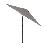 Halo Graphite Round Tilting Umbrella by Furniture of America at Eve Furniture