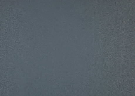 Hancock Blue Leather Reclining Chair by Homelegance at Eve Furniture