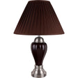 Hanna Espresso Table Lamp by Furniture of America at Eve Furniture