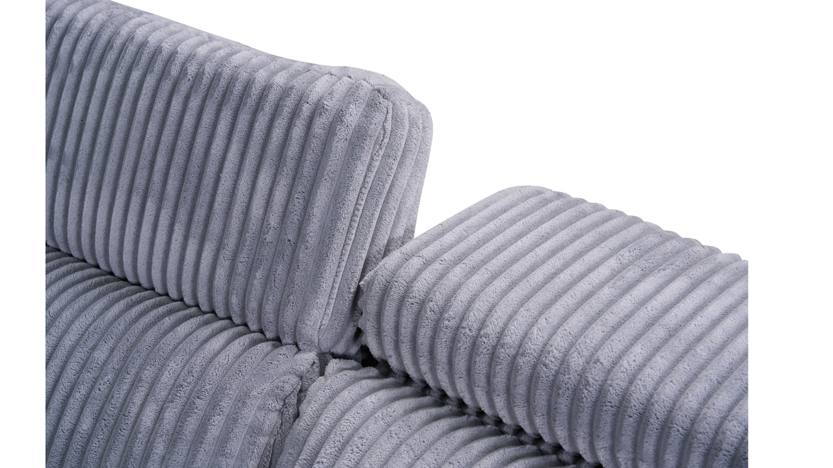 Yash Grey 6-Piece Power Reclining Sectional