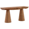Hargrove Console Table, Natural by Dovetail at Eve Furniture