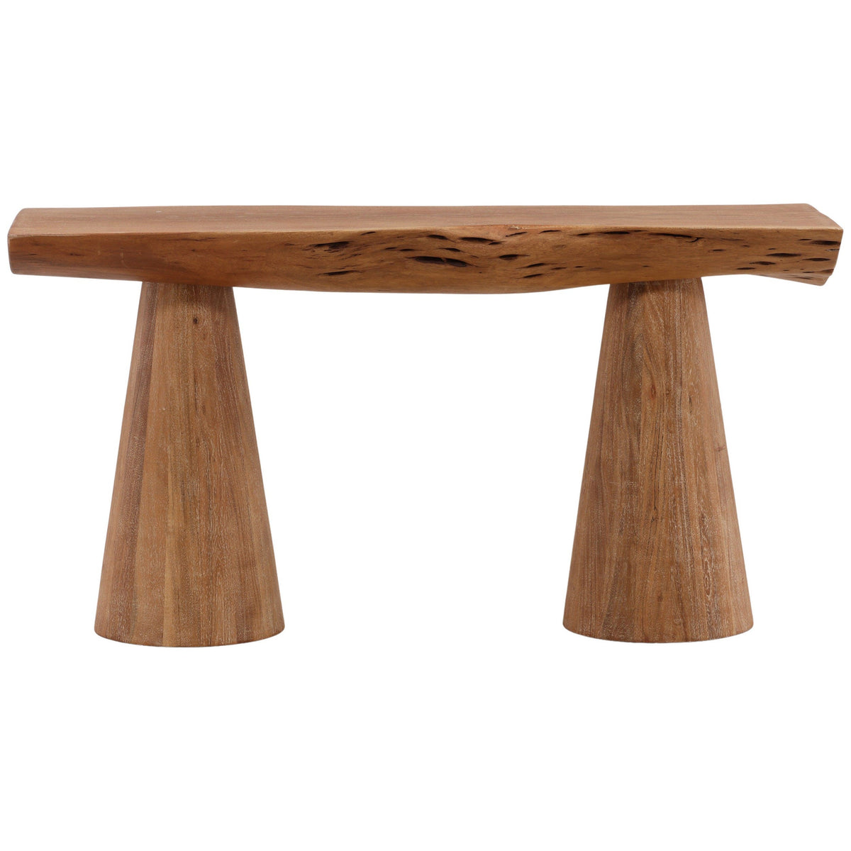 Hargrove Console Table, Natural by Dovetail at Eve Furniture