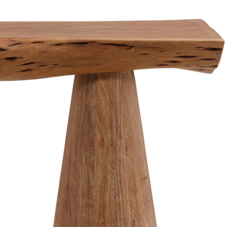 Hargrove Console Table, Natural by Dovetail at Eve Furniture