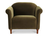 Harmony Dark Green Accent Chair by Moe's Home at Eve Furniture