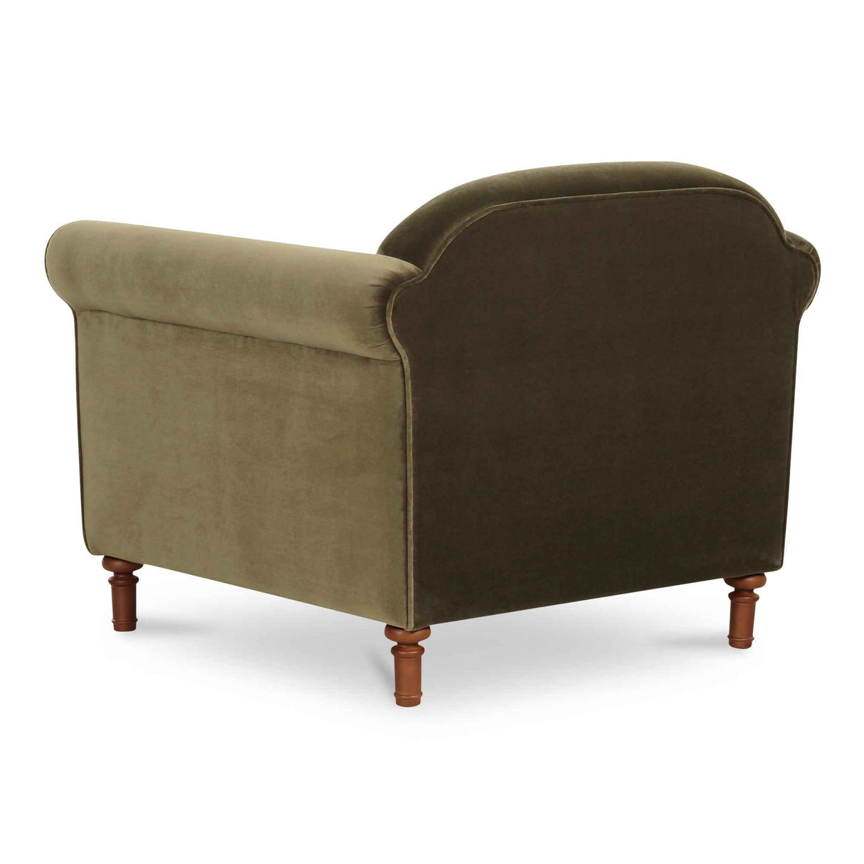Harmony Dark Green Accent Chair by Moe's Home at Eve Furniture