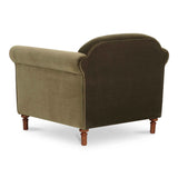 Harmony Dark Green Accent Chair by Moe's Home at Eve Furniture